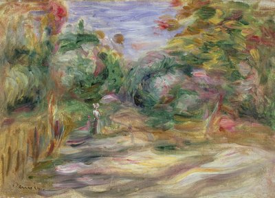 Landschaft - Weg von Pierre Auguste Renoir